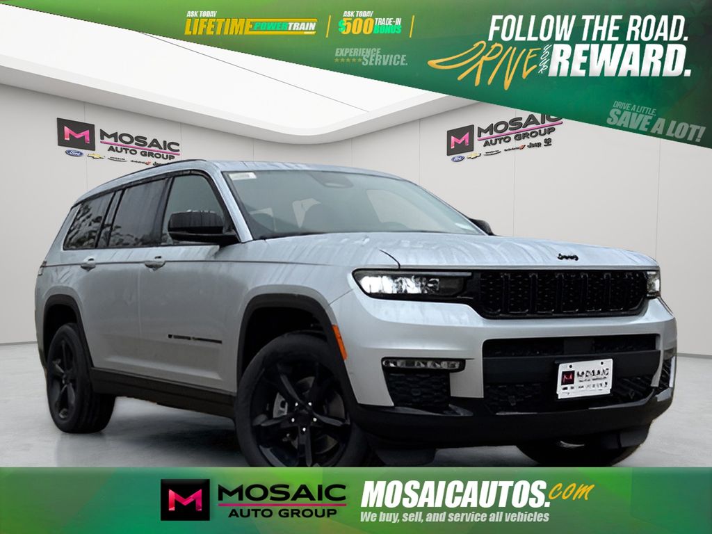 Silver Zynith 2025 Jeep Grand Cherokee L Limited 4WD SUV / Crossover Four-Wheel Drive 8-Speed Automatic