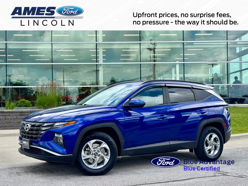 Intense Blue 2023 Hyundai Tucson SEL AWD SUV / Crossover All-Wheel Drive 8-Speed Automatic