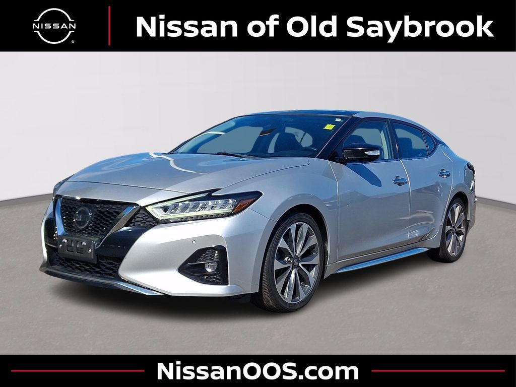Brilliant Silver Metallic 2020 Nissan Maxima Sedan Front-Wheel Drive Continuously Variable Transmission