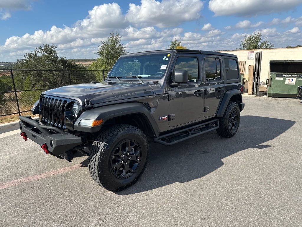Used Car 2021 Jeep Wrangler  Unlimited Willys For Sale Under $35,000 In Austin, Texas