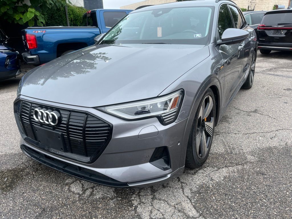 Gray Metallic 2022 Audi e-tron SUV / Crossover All-Wheel Drive Automatic