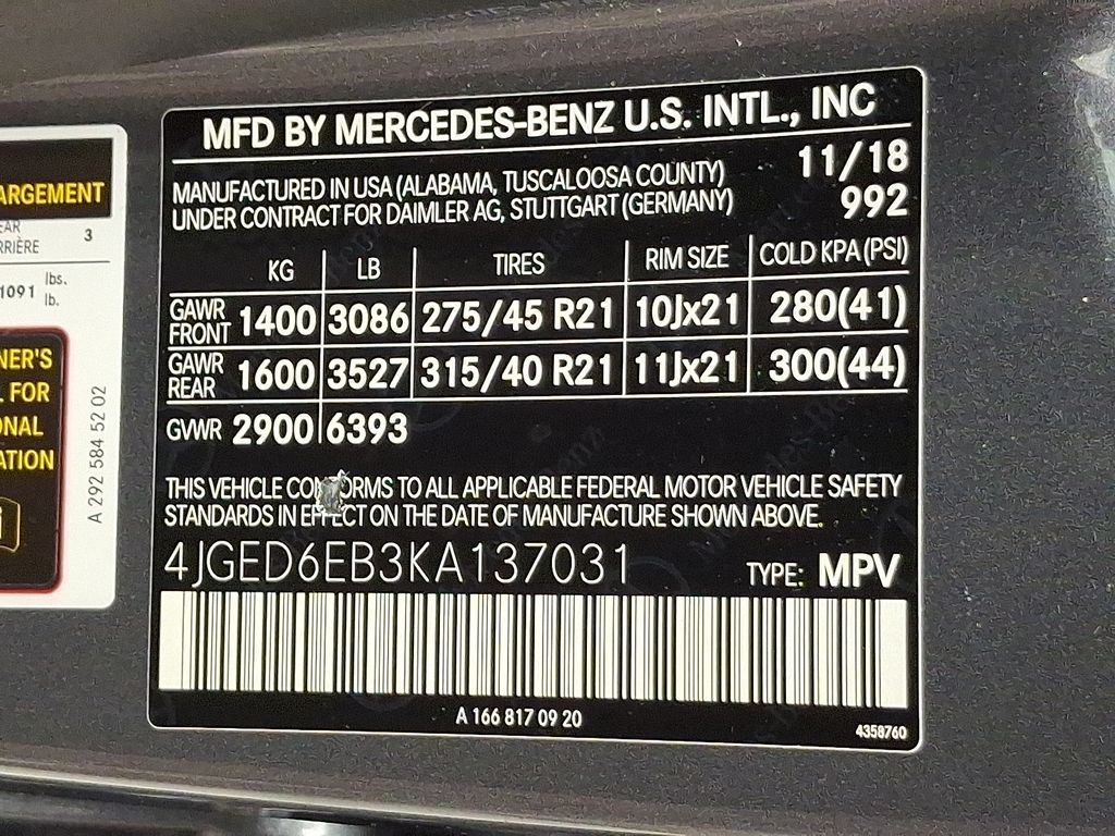 Thumbnail: 2019 Mercedes-Benz GLE - 27