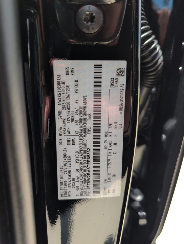New 2026 Black Ford Lariat image 36
