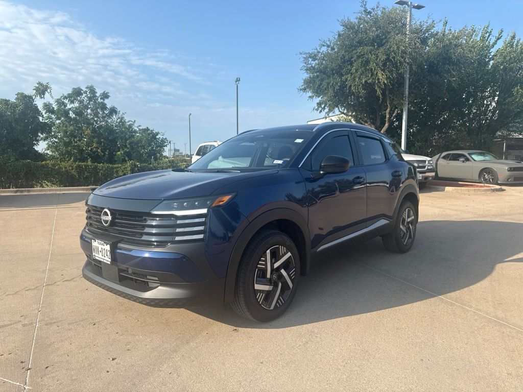 Deep Blue Pearl 2026 Nissan Kicks SUV / Crossover Front-Wheel Drive Continuously Variable Transmission