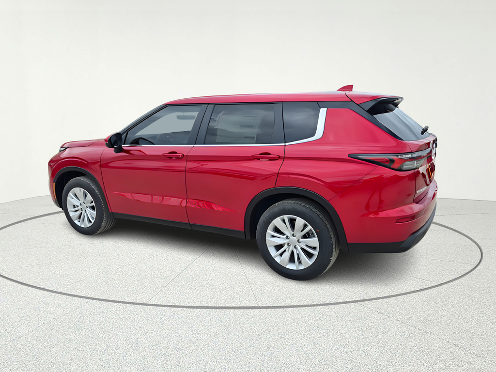 2026 Mitsubishi Outlander ES Red at North Houston Mitsubishi