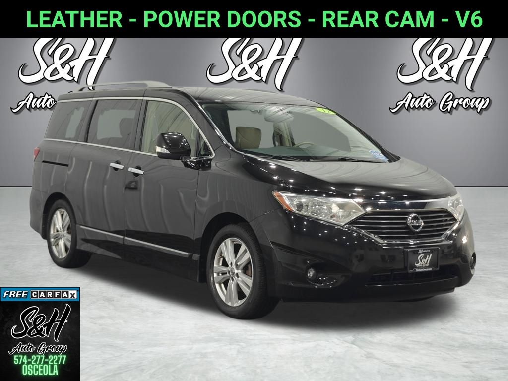 Dark Mahogany 2012 Nissan Quest 3.5 SL Minivan Front-Wheel Drive Continuously Variable Transmission