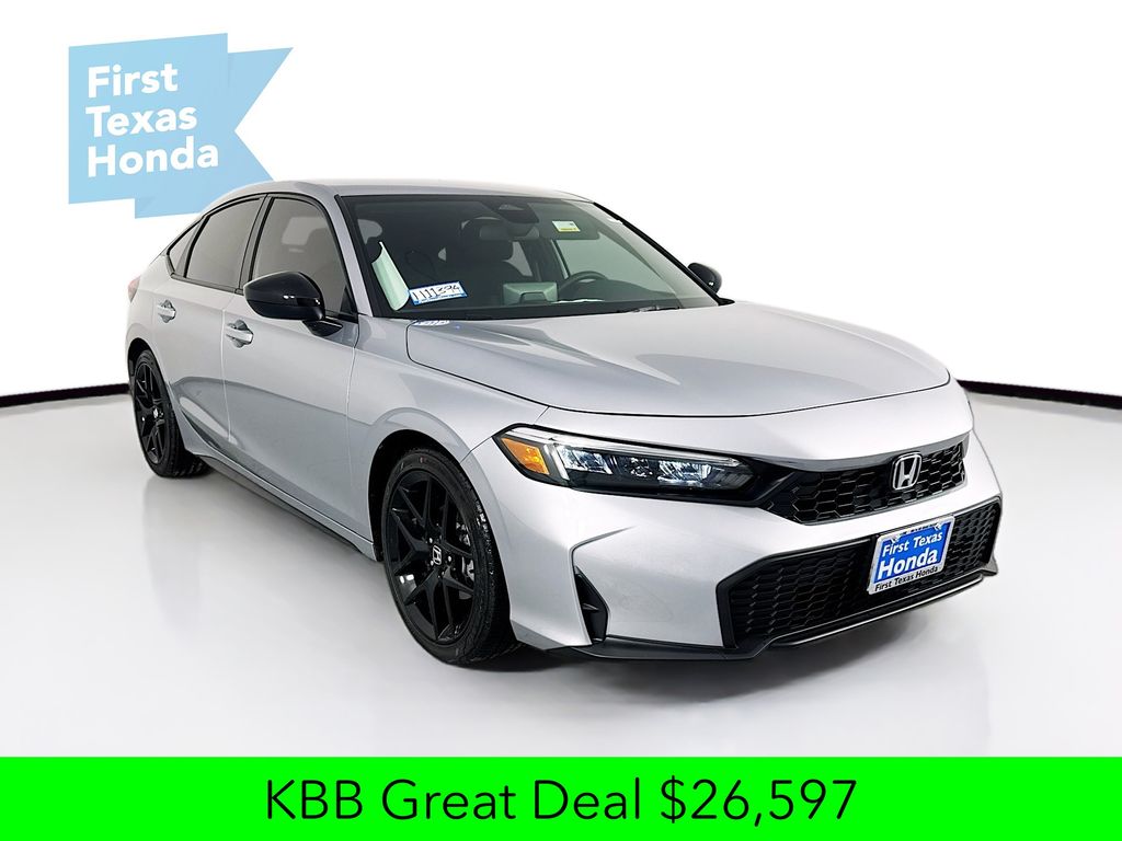 Used Car 2025 Honda Civic  Sport For Sale Under $30,000 In Austin, Texas