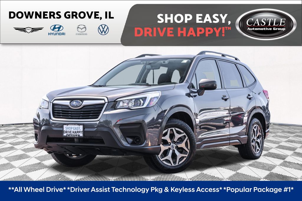Magnetite Gray Metallic 2020 Subaru Forester SUV / Crossover All-Wheel Drive Continuously Variable Transmission