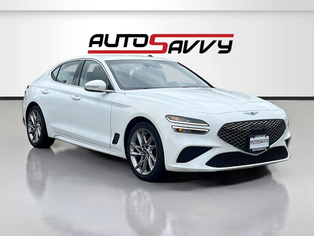 2022 Genesis G70 2.0T White at Genesis of Spring