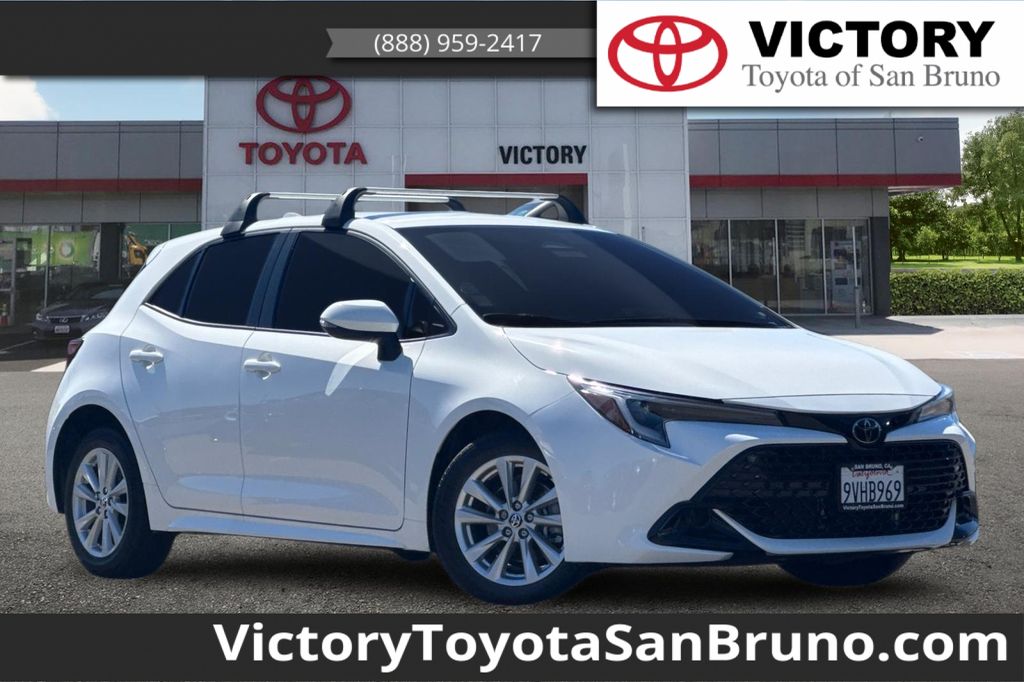 Ice Cap 2025 Toyota Corolla Hatchback SE FWD Hatchback Front-Wheel Drive Continuously Variable Transmission