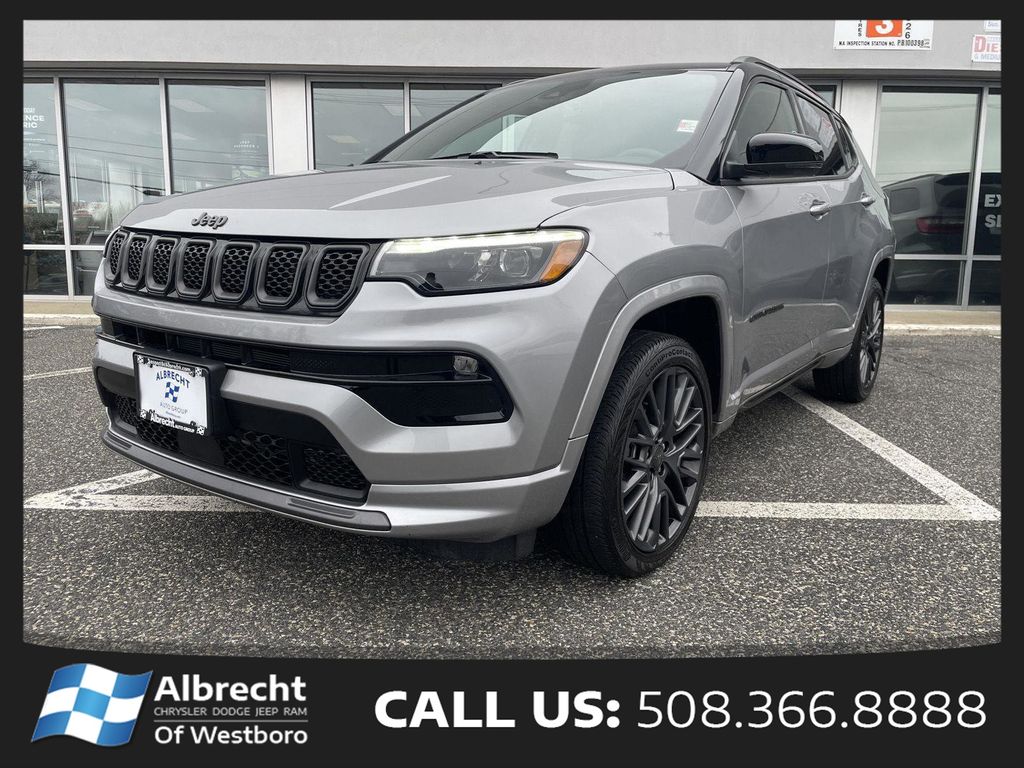 Billet Silver Metallic Clearcoat 2023 Jeep Compass High Altitude 4WD SUV / Crossover Four-Wheel Drive 8-Speed Automatic