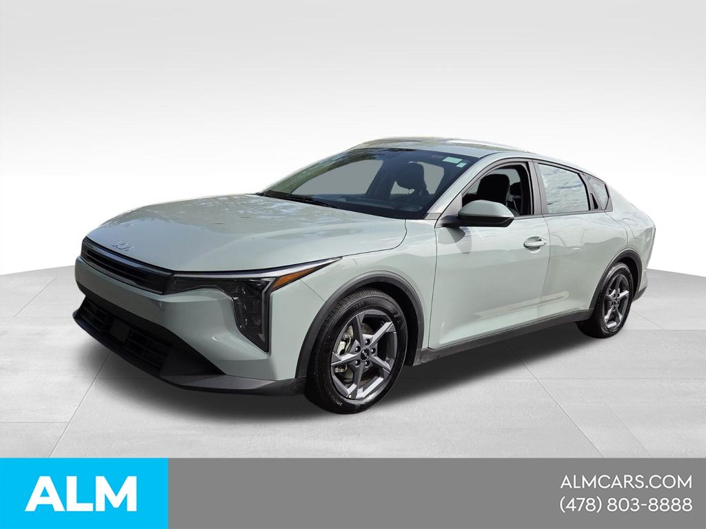 Morning Haze 2025 Kia K4 LXS FWD Sedan Front-Wheel Drive Continuously Variable Transmission