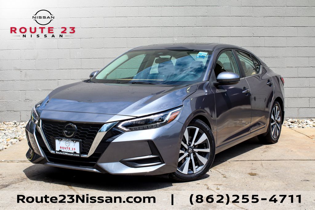 Gray (Gun Metallic) 2020 Nissan Sentra Sedan Front-Wheel Drive Continuously Variable Transmission