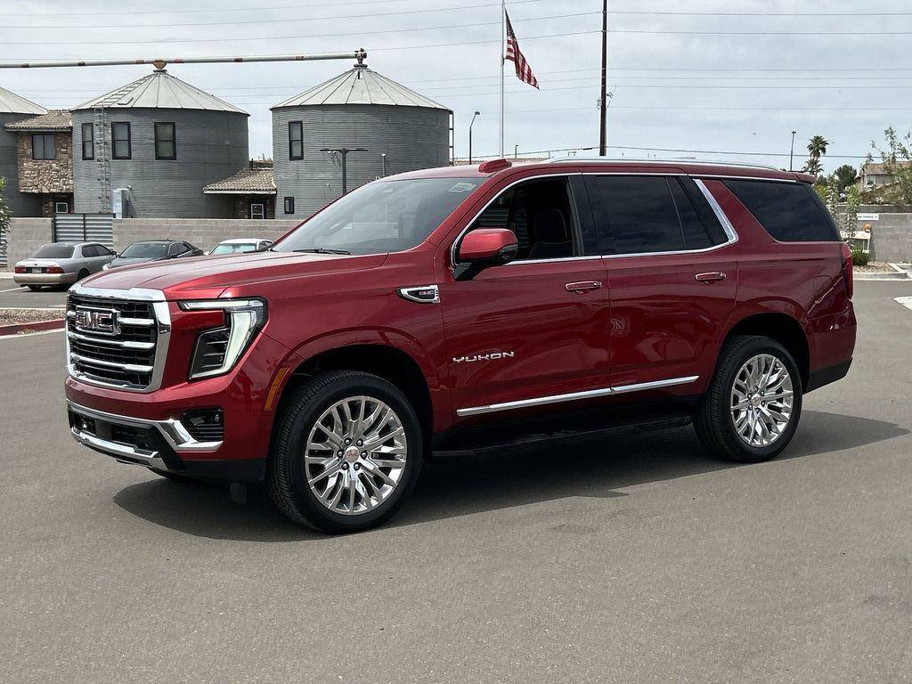 Volcanic Red Tintcoat 2025 GMC Yukon Elevation 4WD SUV / Crossover Four-Wheel Drive