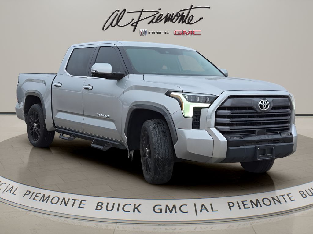 Celestial Silver 2023 Toyota Tundra Limited CrewMax Cab 4WD Pickup Truck Four-Wheel Drive Automatic