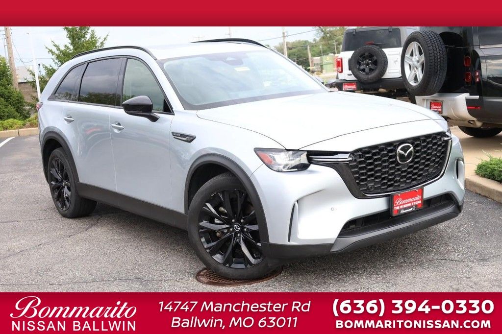 Silver 2025 Mazda CX-90 SUV / Crossover All-Wheel Drive 8-Speed Automatic