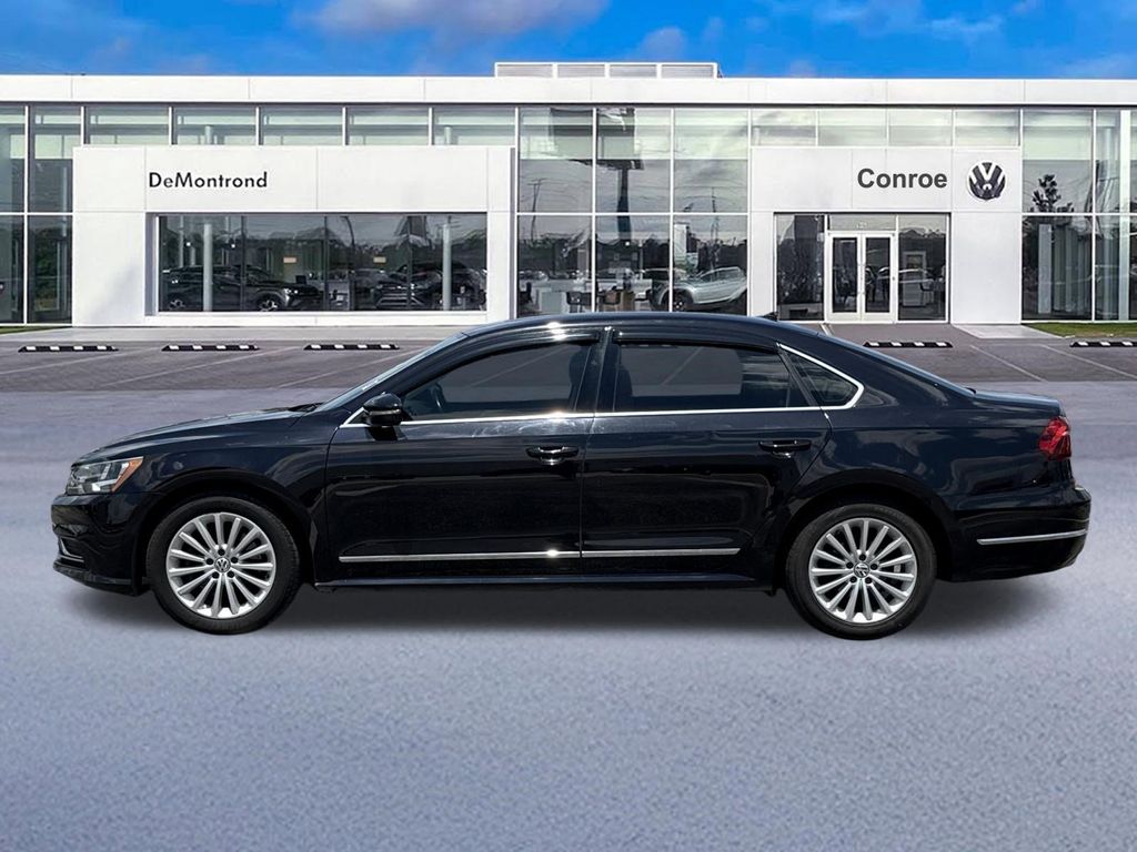 2017 Volkswagen Passat 1.8T SE Black at North Houston Mitsubishi