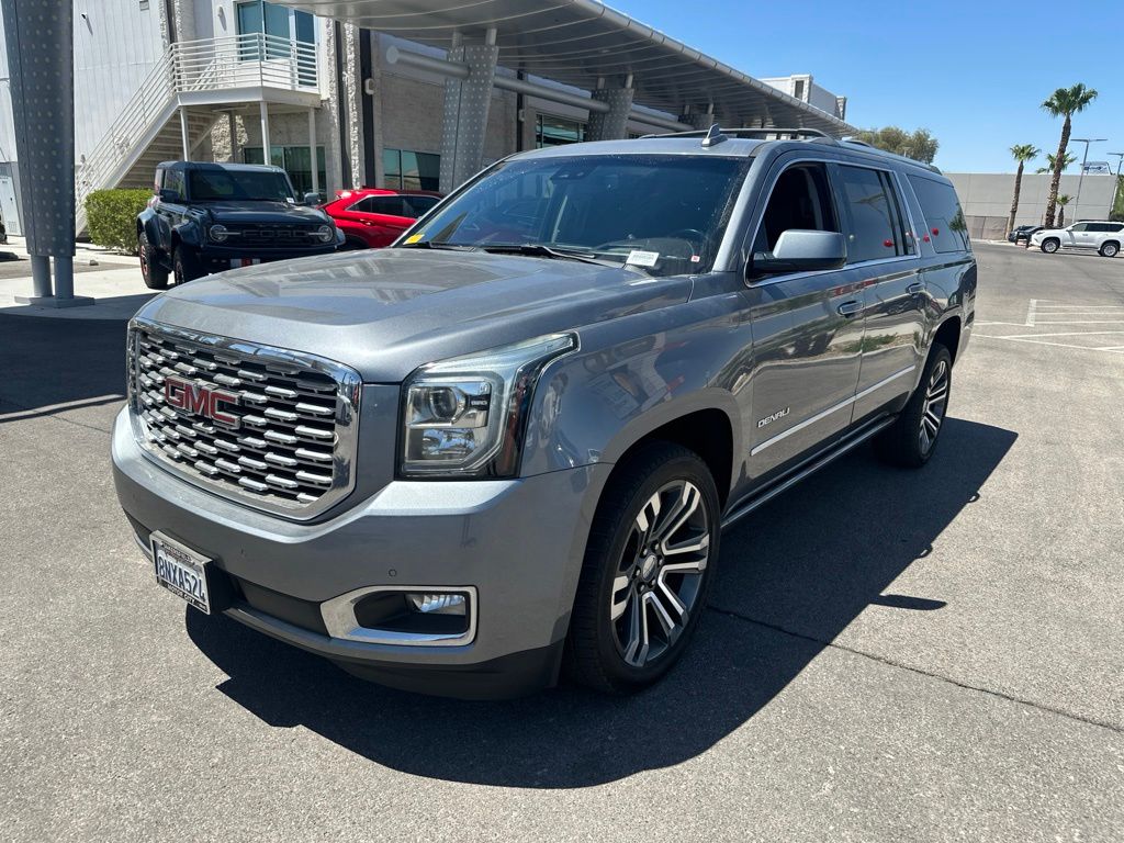 Gray (Steel Metallic) 2020 GMC Yukon XL SUV / Crossover Four-Wheel Drive 