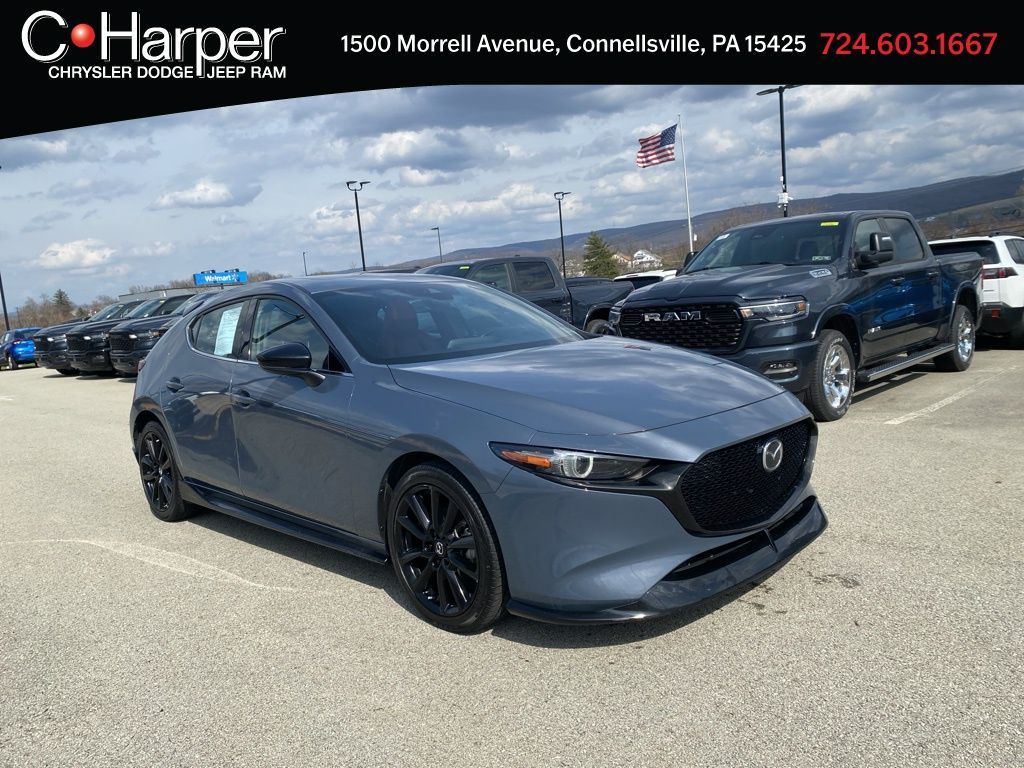 Polymetal Gray Metallic 2022 Mazda MAZDA3 Premium Hatchback FWD Hatchback Front-Wheel Drive 6-Speed Automatic