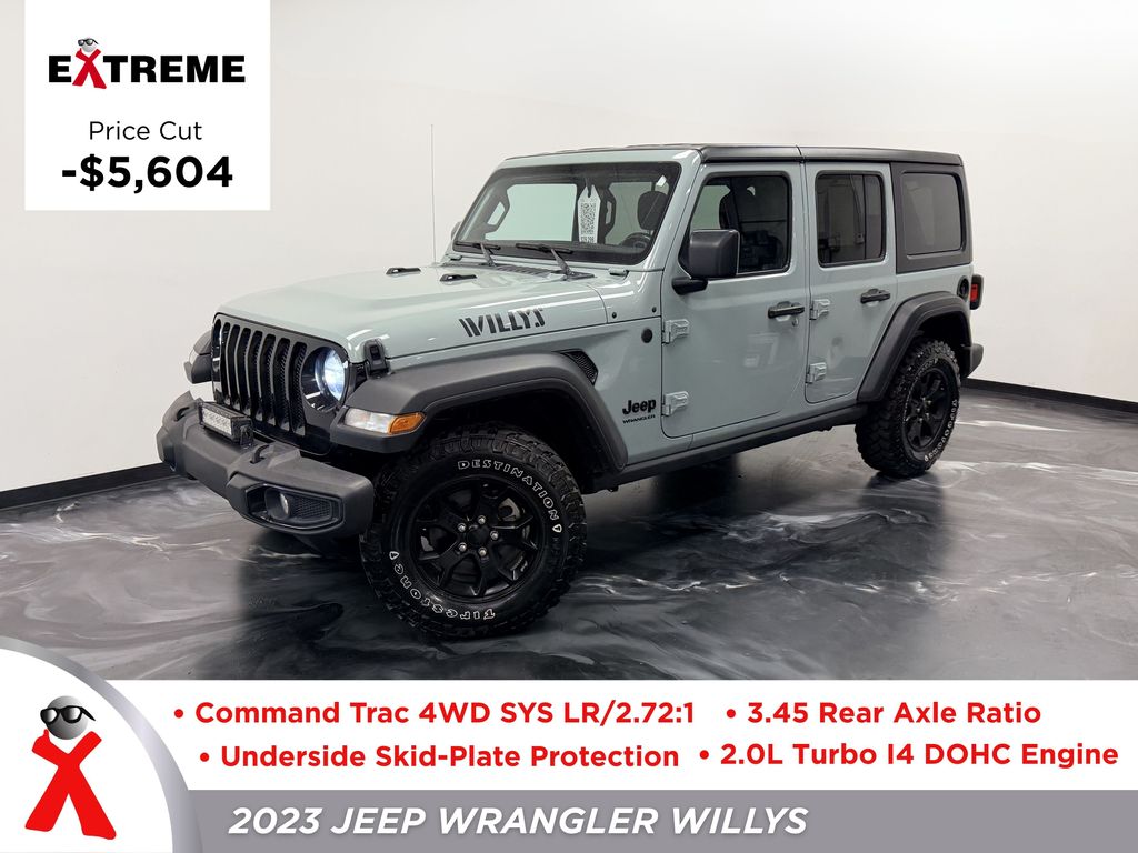 2023 Jeep Wrangler Willys 4-Door 4WD
