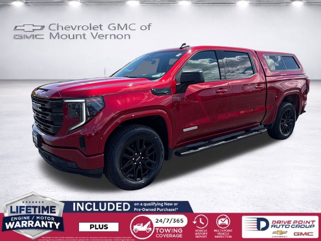 Red 2022 GMC Sierra 1500 Pickup Truck Four-Wheel Drive 8-Speed Automatic