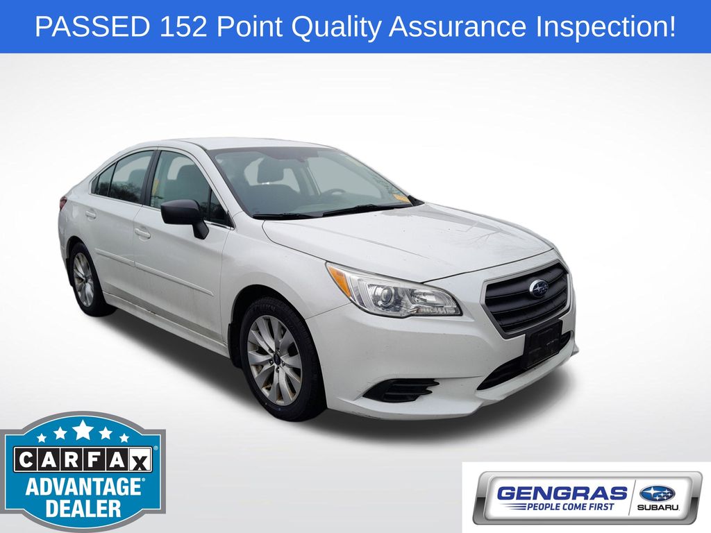 Crystal White Pearl 2017 Subaru Legacy 2.5i AWD Sedan All-Wheel Drive Continuously Variable Transmission