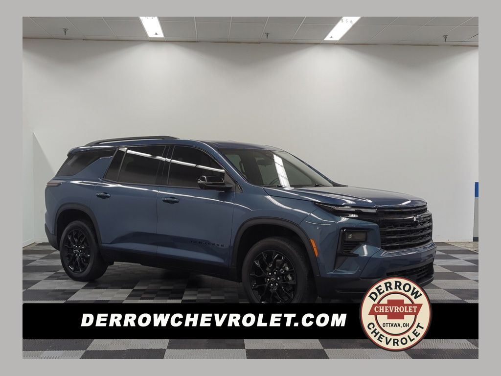 Lakeshore Blue Metallic 2024 Chevrolet Traverse SUV / Crossover Front-Wheel Drive 8-Speed Automatic