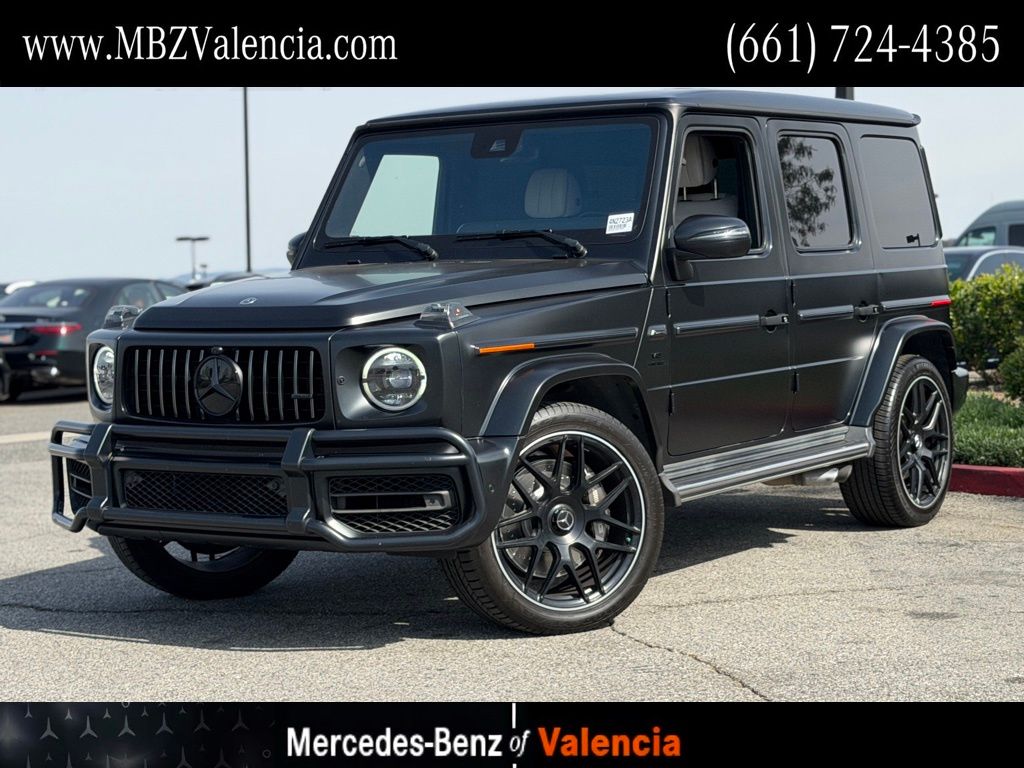 Gray (designo Platinum Black Metallic) 2021 Mercedes-Benz G-Class AMG G 63 4MATIC SUV / Crossover All-Wheel Drive 9-Speed Automatic