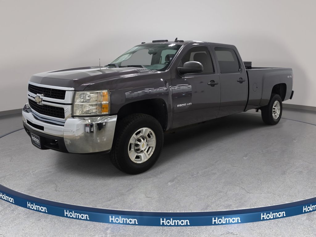 Taupe Gray Metallic 2010 Chevrolet Silverado 2500HD Pickup Truck Four-Wheel Drive 6-Speed Automatic Overdrive