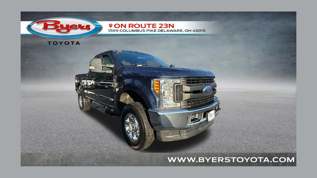 Blue Jeans Metallic 2017 Ford F-350 Super Duty Pickup Truck Four-Wheel Drive 6-Speed Automatic