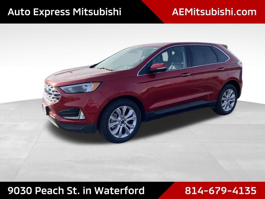 2023 Ford Edge Titanium Red at Bob Ruth Ford