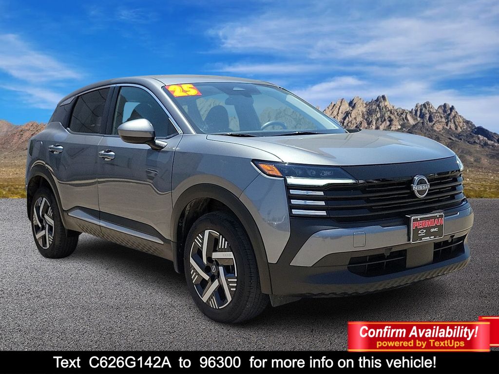 Gray (Gun Metallic) 2025 Nissan Kicks SUV / Crossover Front-Wheel Drive Continuously Variable Transmission