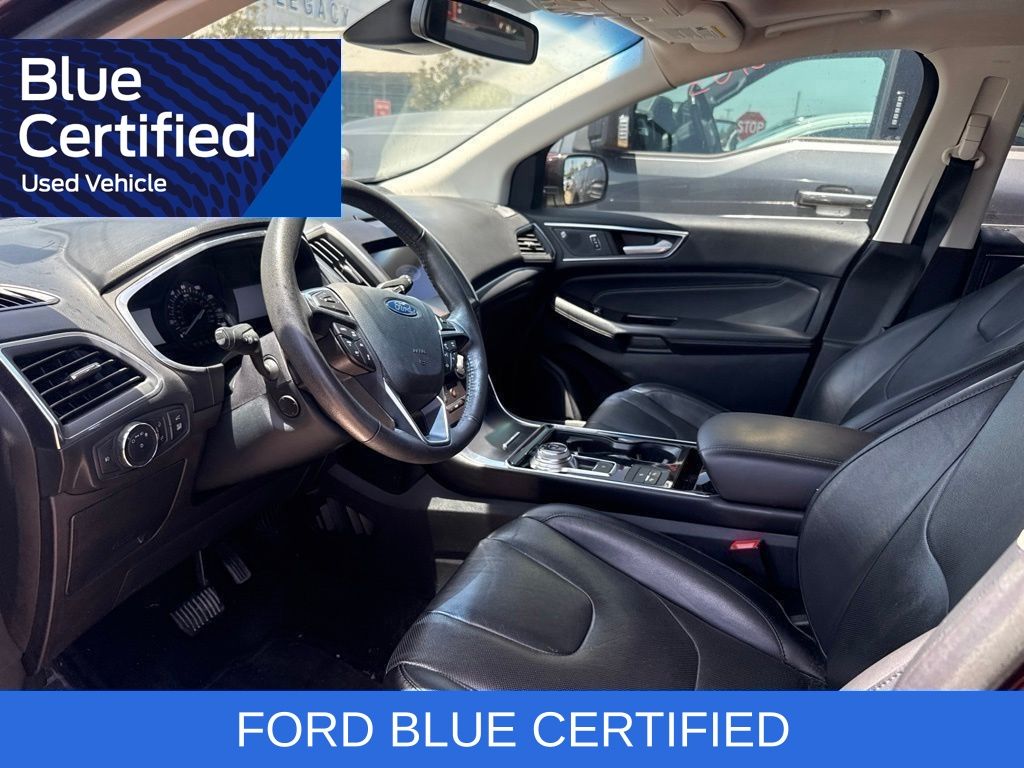 2019 Ford Edge Titanium Red at Cook Ford