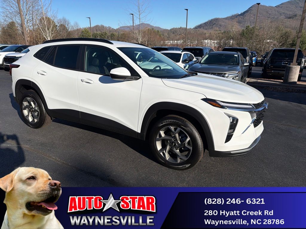 new 2025 Chevrolet Trax car, priced at $24,565