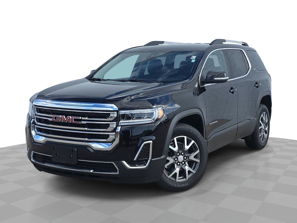 Black (Ebony Twilight Metallic) 2023 GMC Acadia SUV / Crossover Four-Wheel Drive 9-Speed Automatic
