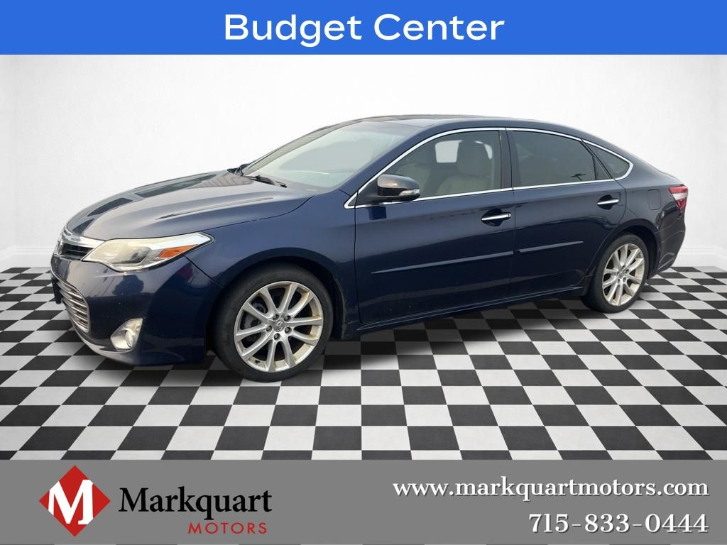 Nautical Blue Metallic 2013 Toyota Avalon Sedan Front-Wheel Drive 6-Speed Automatic