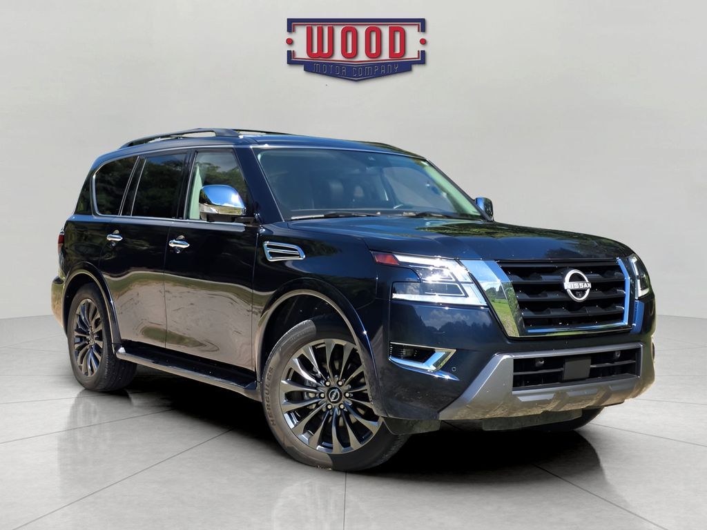 Hermosa Blue Pearl 2023 Nissan Armada SUV / Crossover Four-Wheel Drive 7-Speed Automatic