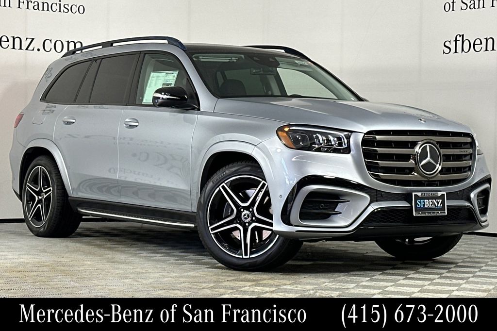 Cirrus Silver Metallic 2026 Mercedes-Benz GLS SUV / Crossover All-Wheel Drive 9-Speed Automatic