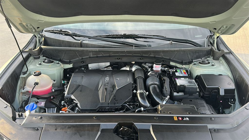 2023 Hyundai Santa Cruz Limited Green at Don McGill Toyota