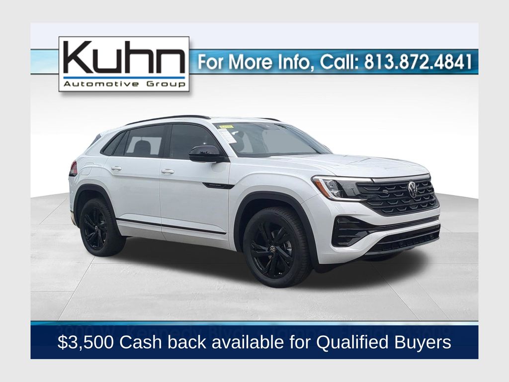Opal White Pearl 2026 Volkswagen Atlas Cross Sport SUV / Crossover All-Wheel Drive 8-Speed Automatic