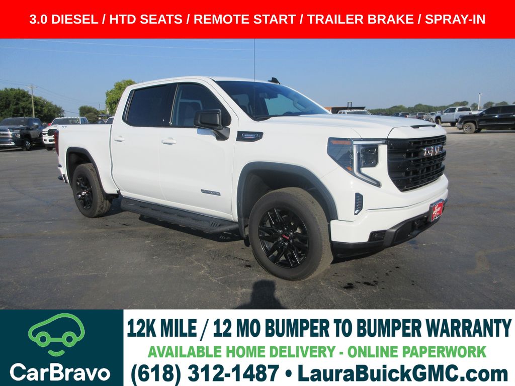 Summit White 2026 GMC Sierra 1500 Pickup Truck Four-Wheel Drive Automatic