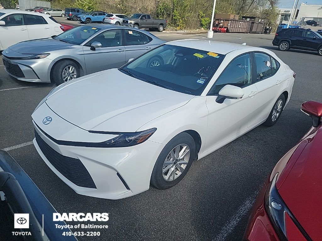 Ice Cap 2025 Toyota Camry LE FWD Sedan Front-Wheel Drive Continuously Variable Transmission