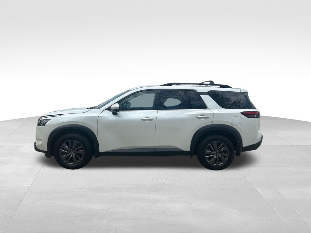 2022 Nissan Pathfinder SV White at Auto Express Mitsubishi