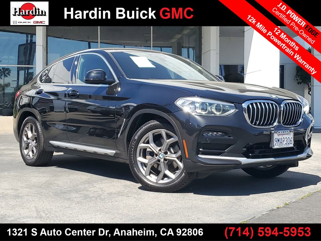 Black Sapphire Metallic 2020 BMW X4 xDrive30i AWD SUV / Crossover All-Wheel Drive 8-Speed Automatic