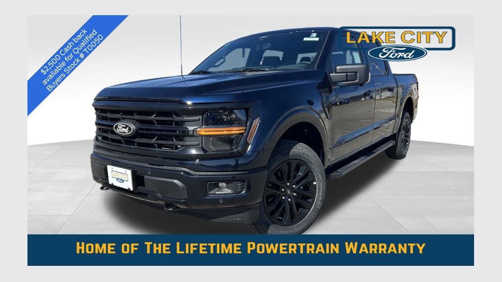 Antimatter Blue Metallic 2026 Ford F-150 XLT SuperCrew 4WD Pickup Truck Four-Wheel Drive Automatic