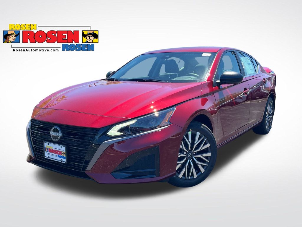 Red (Scarlet Ember Tintcoat) 2026 Nissan Altima Sedan All-Wheel Drive Continuously Variable Transmission