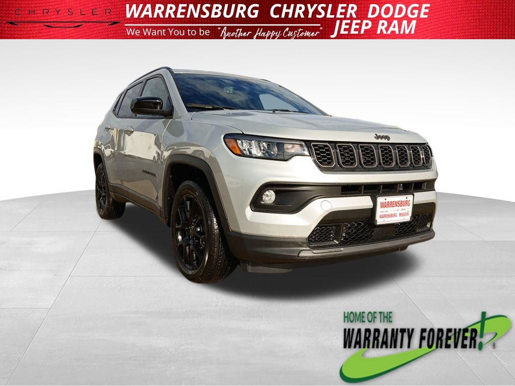 silver zynith metallic clearcoat 2026 Jeep Compass Latitude 4WD SUV / Crossover Four-Wheel Drive 8-Speed Automatic