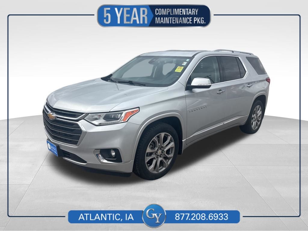 Silver Ice Metallic 2018 Chevrolet Traverse Premier AWD SUV / Crossover Four-Wheel Drive 9-Speed Automatic