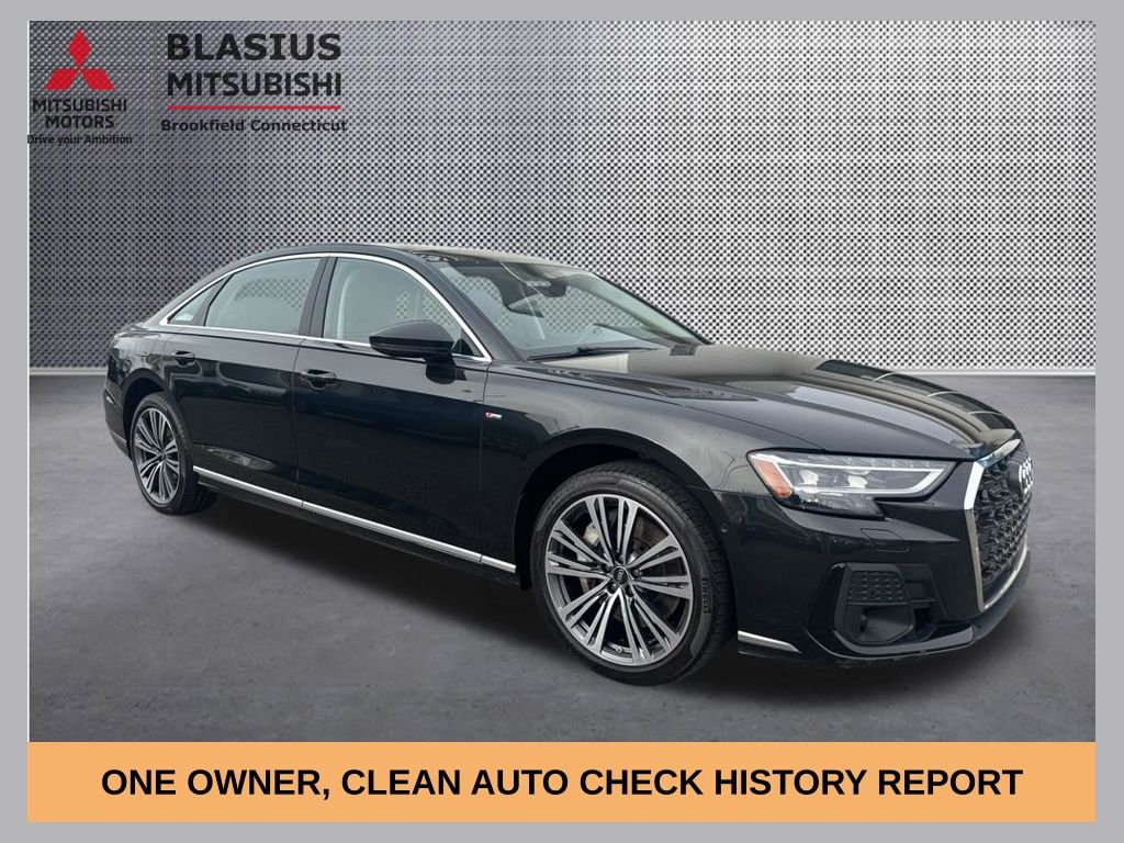 Gray Metallic 2023 Audi A8 L quattro 55 TFSI Sedan All-Wheel Drive 8-Speed Automatic