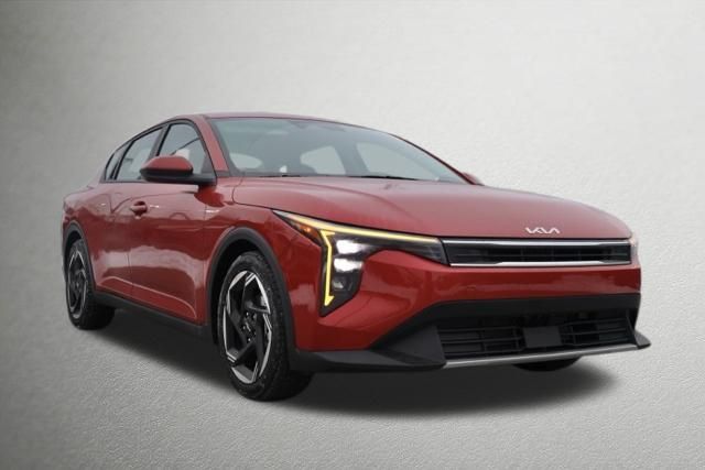 Currant Red 2025 Kia K4 EX FWD Sedan Front-Wheel Drive Continuously Variable Transmission
